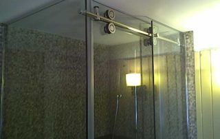 custom glass shower installations